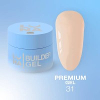 Гель для нарощування Premium Gel №31, 15 мл